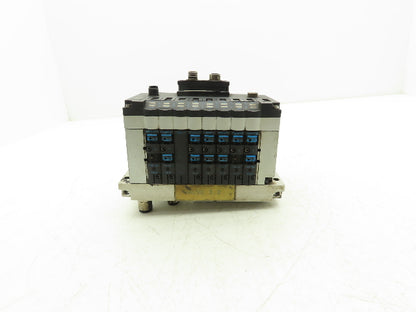 Festo CPV14-VI 8-Station 7 Valve Manifold 24VDC 161362 Interface CPV14-GE-DI01-8