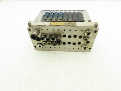 Festo CPV14-VI 8-Station 4 Valve Manifold 24VDC 161362 Interface CPV14-GE-DI01-8