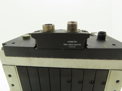 Festo CPV14-VI 8-Station 4 Valve Manifold 24VDC 161362 Interface CPV14-GE-DI01-8
