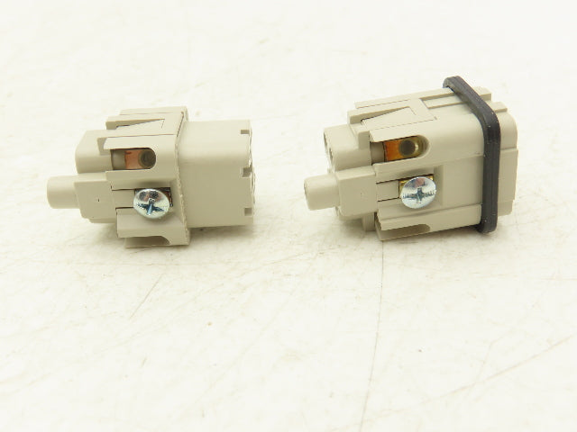 Mencom CKF-04/CKM-04 CK Series Female & Male Inserts Size 21.21 Lot of 18