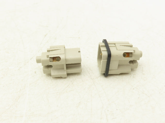 Mencom CKF-04/CKM-04 CK Series Female & Male Inserts Size 21.21 Lot of 18