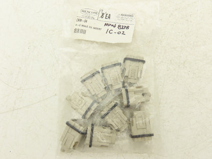 Mencom CKF-04/CKM-04 CK Series Female & Male Inserts Size 21.21 Lot of 18