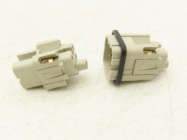 Mencom CKF-04/CKM-04 CK Series Female & Male Inserts Size 21.21 Lot of 18