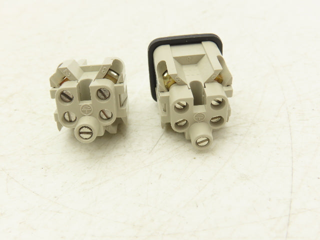 Mencom CKF-04/CKM-04 CK Series Female & Male Inserts Size 21.21 Lot of 18