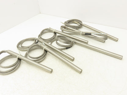 Big Chief 162273 Cartridge Tube Heater 5/8" x 8" 500W / 277V Stainless Lot of 7