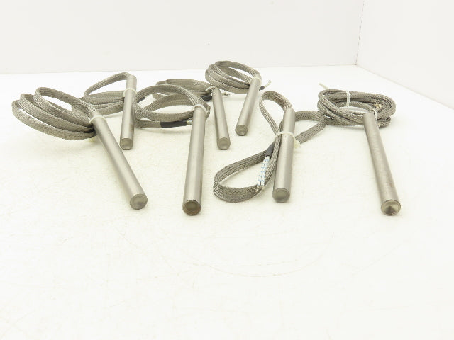 Big Chief 162273 Cartridge Tube Heater 5/8" x 8" 500W / 277V Stainless Lot of 7