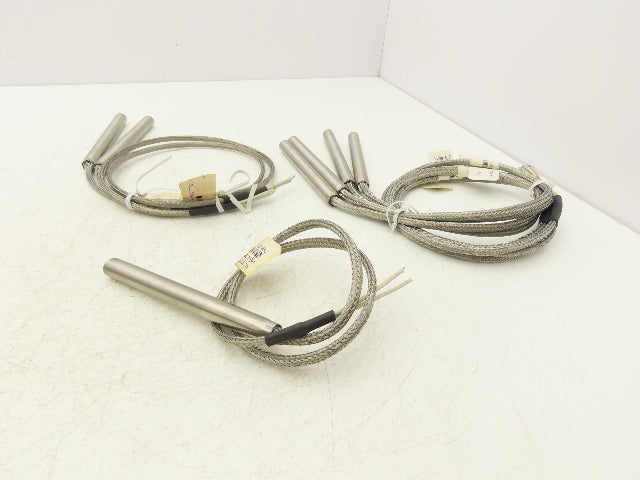 Big Chief 221307 Cartridge Tube Heater 1/2 x 5" 500W / 277V Stainless Lot of 7