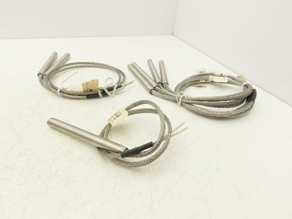 Big Chief 221307 Cartridge Tube Heater 1/2 x 5" 500W / 277V Stainless Lot of 7