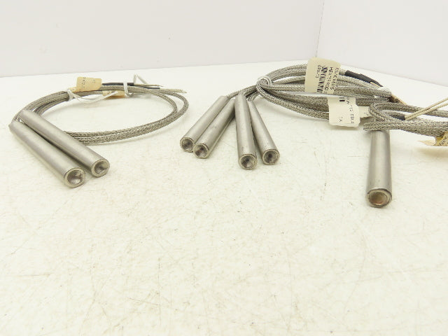 Big Chief 221307 Cartridge Tube Heater 1/2 x 5" 500W / 277V Stainless Lot of 7