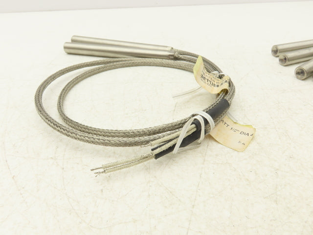 Big Chief 221307 Cartridge Tube Heater 1/2 x 5" 500W / 277V Stainless Lot of 7