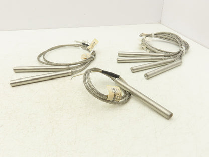 Big Chief 221307 Cartridge Tube Heater 1/2 x 5" 500W / 277V Stainless Lot of 7