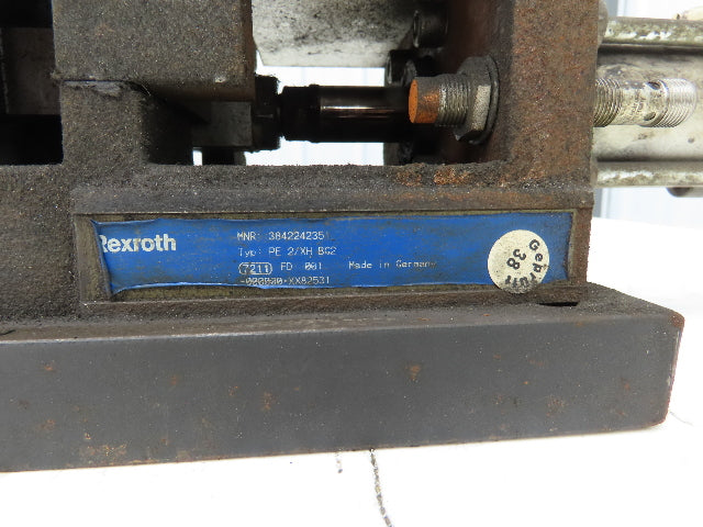 Rexroth PE 2/XH BG2 WT2 Workpiece Pallet Positioning Unit TS Transfer Pneumatic