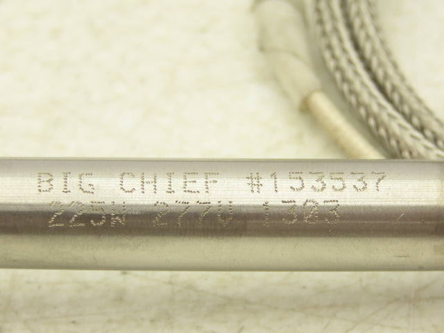 Big Chief 153537 Cartridge Tube Heater 1/2" x 4-1/2" 225 W / 277 V Lot of 5