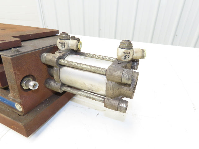 Rexroth PE 2/XH BG2 WT2 Workpiece Pallet Positioning Unit TS Transfer Pneumatic