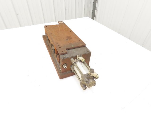 Rexroth PE 2/XH BG2 WT2 Workpiece Pallet Positioning Unit TS Transfer Pneumatic