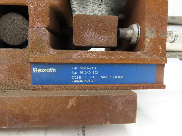 Rexroth PE 2/XH BG2 WT2 Workpiece Pallet Positioning Unit TS Transfer Pneumatic
