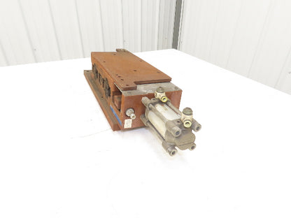 Rexroth PE 2/XH BG2 WT2 Workpiece Pallet Positioning Unit TS Transfer Pneumatic