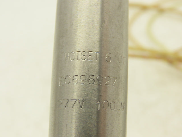 Hotset EG696927 Cartridge Tube Heater 1000 W/277 V 3/4" x 5-1/4" Lot of 3