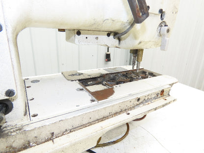 Juki LU-2260N-7 Industrial Sewing Machine Head 2 Needle Unison Feed Lockstitch