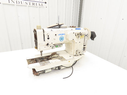 Juki LU-2260N-7 Industrial Sewing Machine Head 2 Needle Unison Feed Lockstitch