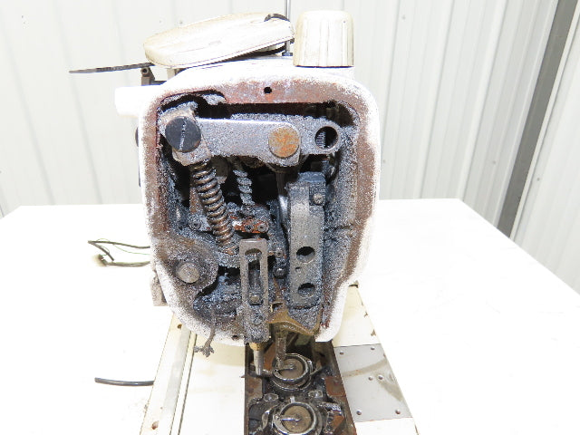 Juki LU-2260N-7 Industrial Sewing Machine Head 2 Needle Unison Feed Lockstitch