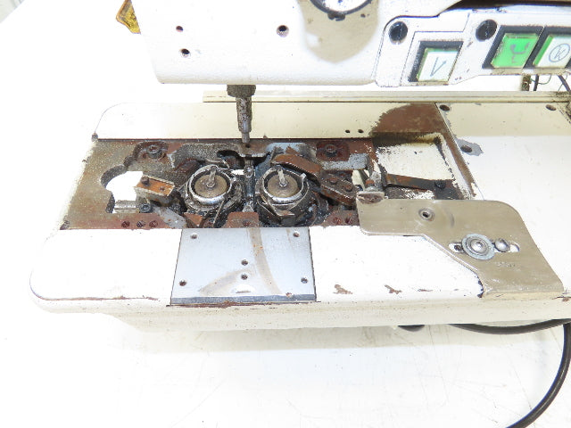 Juki LU-2260N-7 Industrial Sewing Machine Head 2 Needle Unison Feed Lockstitch