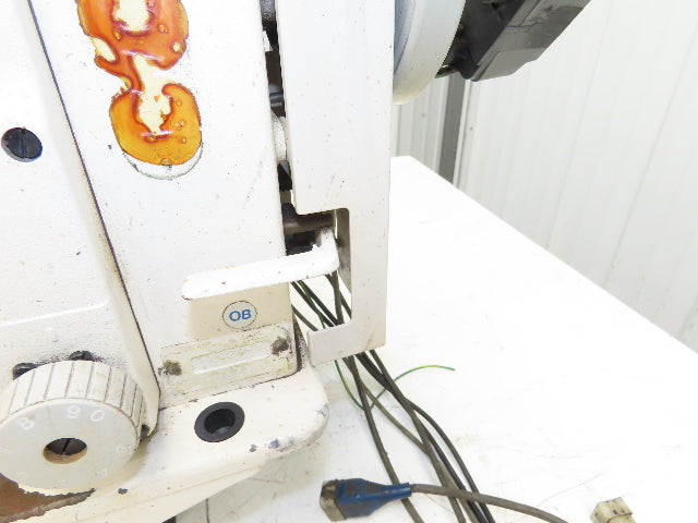 Juki LU-2260N-6 Industrial Sewing Machine Head 2 Needle Unison Feed READ