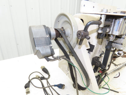 Juki LU-2260N-6 Industrial Sewing Machine Head 2 Needle Unison Feed READ