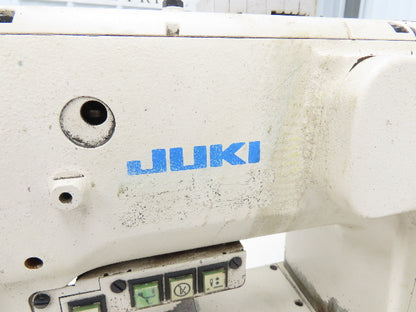 Juki LU-2260N-6 Industrial Sewing Machine Head 2 Needle Unison Feed READ