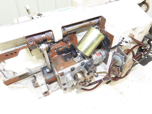 Juki LU-2260N-6 Industrial Sewing Machine Head 2 Needle Unison Feed READ