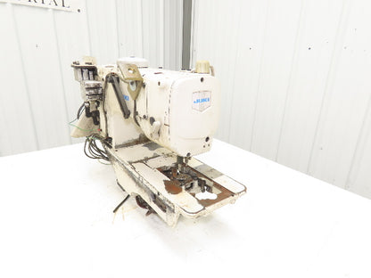 Juki LU-2260N-6 Industrial Sewing Machine Head 2 Needle Unison Feed READ