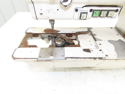 Juki LU-2260N-6 Industrial Sewing Machine Head 2 Needle Unison Feed READ