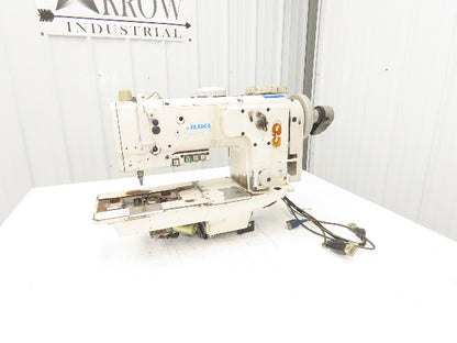 Juki LU-2260N-6 Industrial Sewing Machine Head 2 Needle Unison Feed READ
