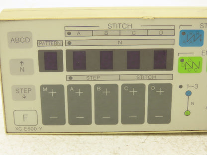Mitsubishi XC-E500-Y HMI Control Panel For Industrial Sewing Machine
