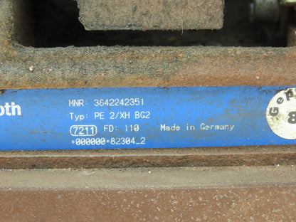 Rexroth PE 2/XH BG2 WT2 Workpiece Pallet Positioning Unit TS Transfer Pneumatic