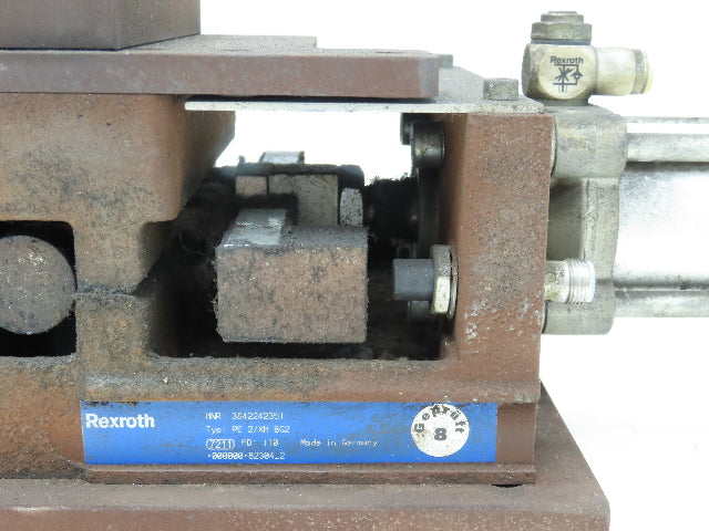 Rexroth PE 2/XH BG2 WT2 Workpiece Pallet Positioning Unit TS Transfer Pneumatic
