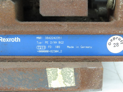Rexroth PE 2/XH BG2 WT2 Workpiece Pallet Positioning Unit TS Transfer Pneumatic