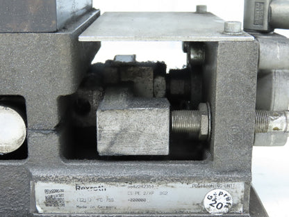Rexroth CS PE 2/XP BG2 Workpiece Pallet Positioning Unit Pneumatic Cylinder