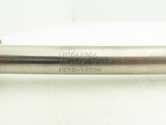 PPE P5050-20750 Cartridge Tube Heater 5/8" x 5" 750W / 240V 10" Leads Lot of 6