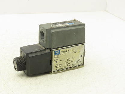 Brown & Sharp QJ-3-C-10A1 Double A D03 Hydraulic Valve 2-Position Spring Offset