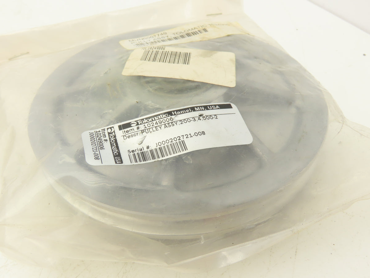 Tolomatic 10249006 Actuator 5-1/2" Pulley Assembly 200-3 / 4 / 500-2 Lot of 2
