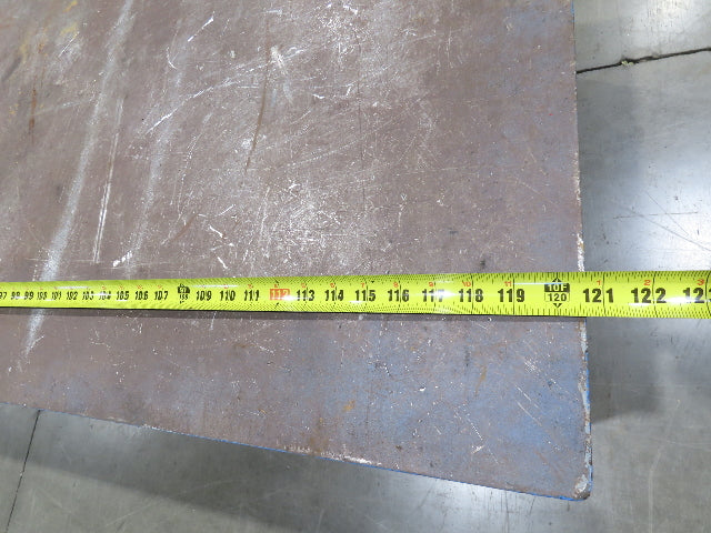 1/4" Steel Top Fabrication Welding Layout Table Work Bench 31"D 25"H 10' Length