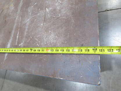 1/4" Steel Top Fabrication Welding Layout Table Work Bench 31"D 25"H 10' Length