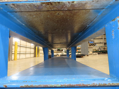 1/4" Steel Top Fabrication Welding Layout Table Work Bench 31"D 25"H 10' Length