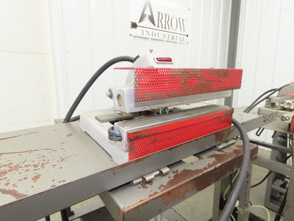 Clamco 240B Constant Heat Sealer 120V 8" x2 & 24" Foot-Operated Bench Lot of 3