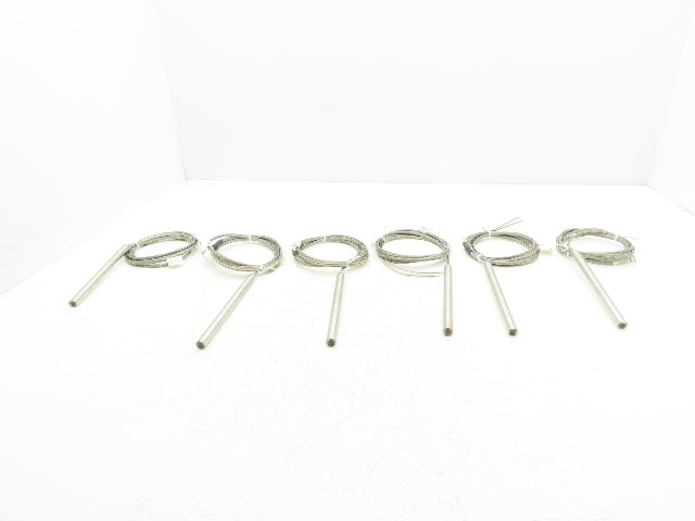 Big Chief 225458 Cartridge Tube Heater 1/2" x 6-1/2" 800W/240V 78" Lead Lot of 6