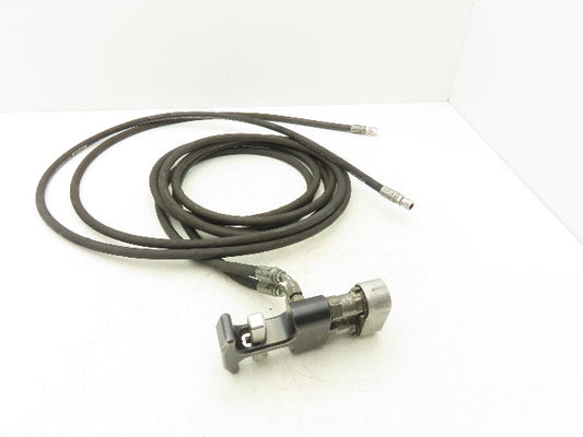 Vektek 56-0008-00 Hydraulic Pallet Fixture Decoupler Handle 5000 psi 12' Hose