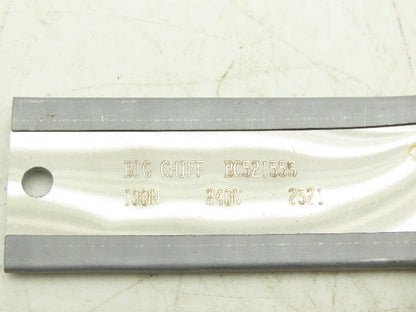 Big Chief BC52155S Strip Heater 1-1/2" x 4" 100W 240V 60" Lead Lot of 5
