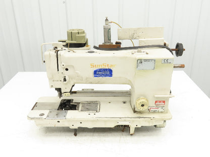 SunStar KM-570BL-7 Industrial Sewing Machine Head Lockstitch W/Racing PT Puller