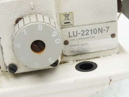 Juki LU-2210N-7 Industrial Sewing Machine Head Single Needle Lockstitch W/Puller